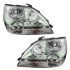 Fleetwood Revolution Chrome Headlights Assembly Pair (Left & Right)