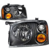 Georgie Boy Bellagio Black Headlight Units Pair (Left & Right)