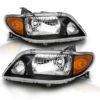 Coachmen Mirada Black Headlight Units Pair (Left & Right)