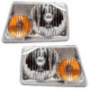 Itasca Sunrise Replacement Headlight Assembly Pair (Left & Right)