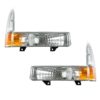 Tiffin Zephyr Diamond Clear Corner Turn Signal Lamps Unit Pair (Left & Right)