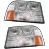 Georgie Boy Pursuit Replacement Headlight Assembly Pair (Left & Right)