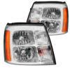 Safari Compression Replacement Headlights Assembly Pair (Left & Right)