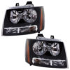 Thor Motor Coach Windsport Replacement Headlight Head Lamp Assembly Pair (Left & Right)