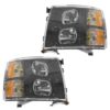 Tiffin Allegro Red Performance Black Headlights Unit Pair (Left & Right)