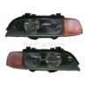 King of the Road Genesis Headlight Assembly Pair (Left & Right)