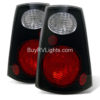 Itasca Suncruiser Black Tail Lights Unit Pair (Left & Right)