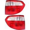 Tiffin Allegro Bus Lower Outer Tail Lights Rear Lamps Unit Pair (Left & Right)