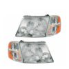 Country Coach Inspire Replacement Headlights & Corner Turn Signal Lamps Unit 4 Piece Set