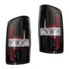 Newmar Ventana Black LED Tail Lights Rear Lamps Assembly Pair (Left & Right)