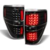 Tiffin Zephyr Black LED Tail Light Unit Pair (Left & Right)