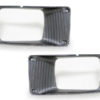 Safari Cheetah Headlight Trim Bezels Pair (Left & Right)