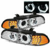 King of the Road Genesis Chrome Headlight Assembly Pair with LED (Left & Right)