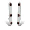 Holiday Rambler Endeavor Replacement Tail Light Connector Plate Pair (Left & Right)