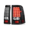 Country Coach Inspire Founders Edition Black LED Tail Lights Pair (Left & Right)