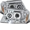 Holiday Rambler Imperial Chrome Projector LED Headlight Assembly Pair (Left & Right)